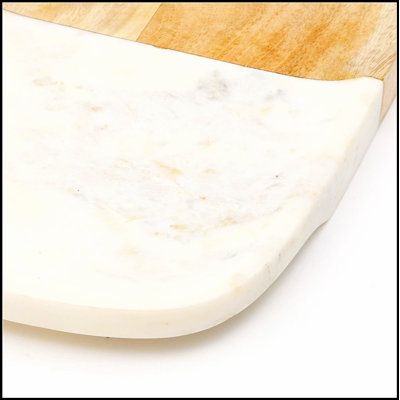 Handmade Wooden Cheese Board/Cutting Board - Durable, Versatile, and Perfect for Entertaining, 16x9 Inch