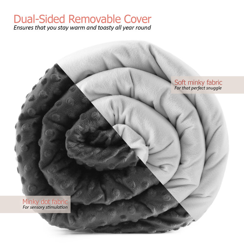 Weighted Blanket Weighted Blanket, Gray, Twin