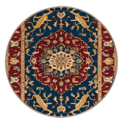 Tapis brun lavable à la machine