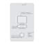 Thermostat non programmable nTrust 2.0, GFCI de classe A, avec capteur de plancher
