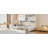 Latvina Versatile Wooden Daybed with Storage and Shelving, Wooden Daybed With 2 Drawers, And All-In-One Cabinet And Shelf-697098653-697098652