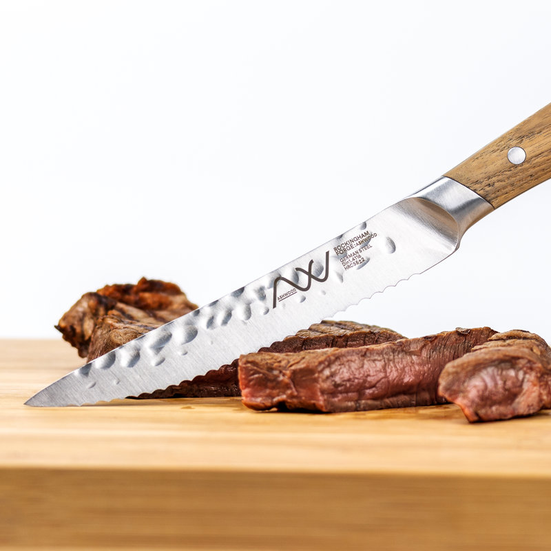 Grunwerg Rockingham Forge 11cm Serrated Steak Knife