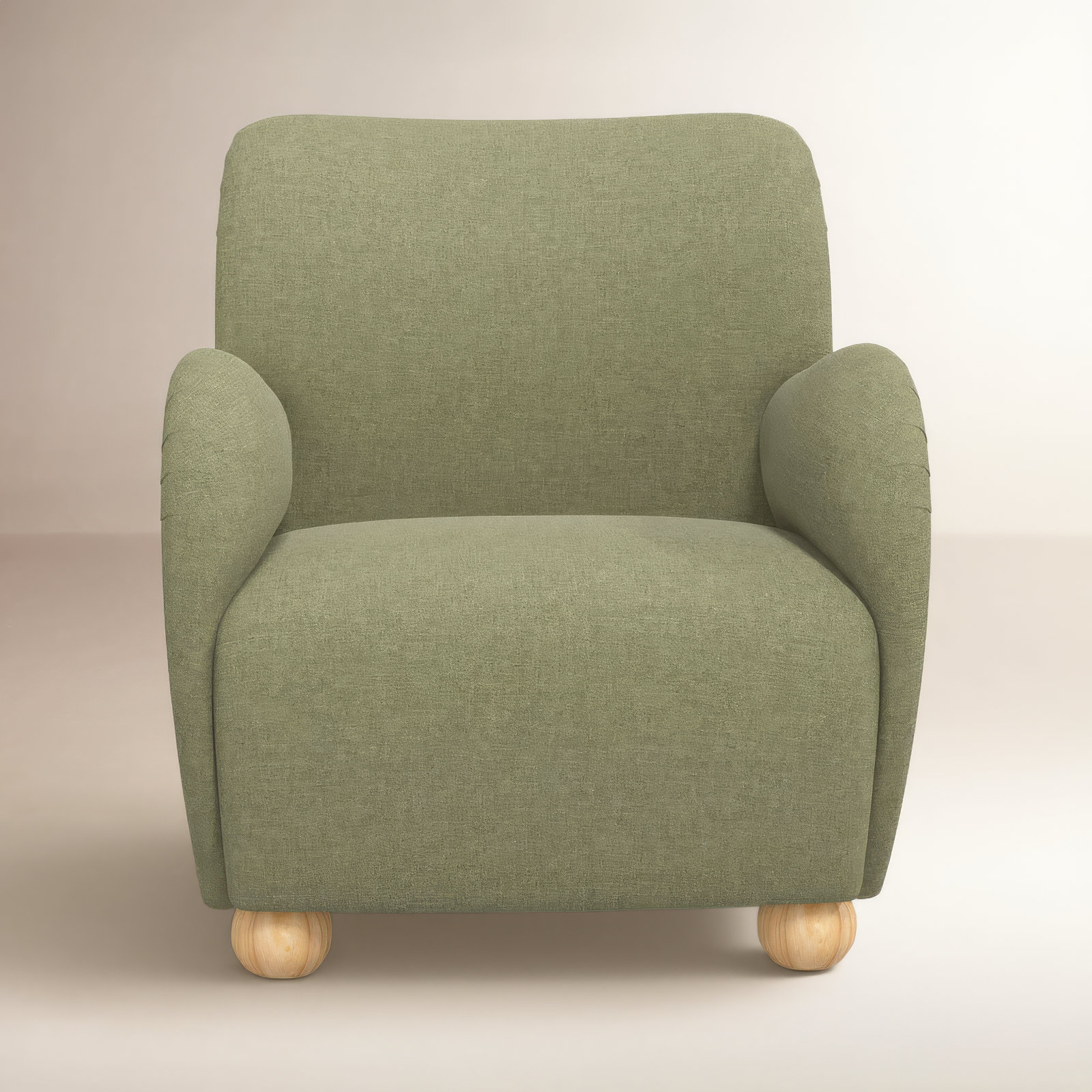 Cowen Armchair, Zuma Laurel Textured Linen