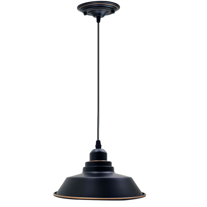 Mcavoy 1 - Light Black Dome Pendant