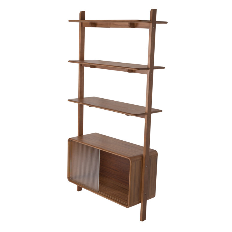Rise Shelf Cabinet, Brown