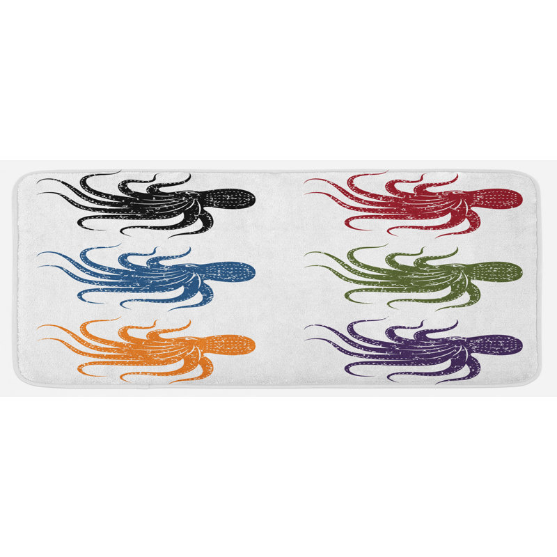Tapis de cuisine octopus