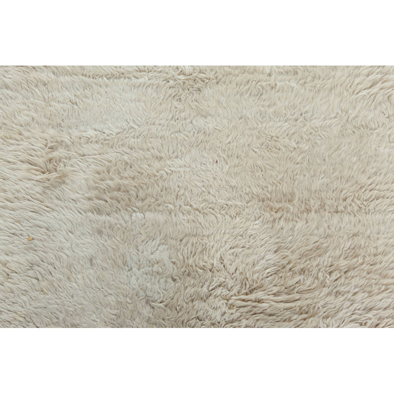 Tapis antique en laine turque moderne Mid-Century 20 pi 4 po x 7 pi 5 po