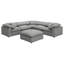 Canapé modulaire rembourré 6 pièces Segoura-789014071-789014070
