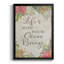 «Life's At Ease», toile encadrée de qualité supérieure - prête à être accrochée-718486092-718486082