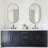 Premium Metal Frame Shatterproof Wall Mount Mirror - FM4-110252315-110252316