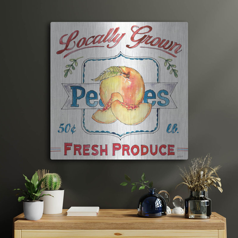 «Fruit Stand III» par Anne Tavoletti, H 24 po x l 24 po