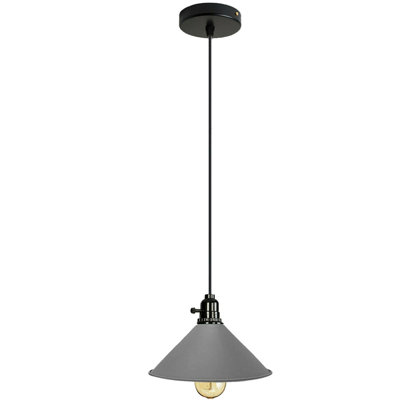 Faris 1 - Light Black Pendant