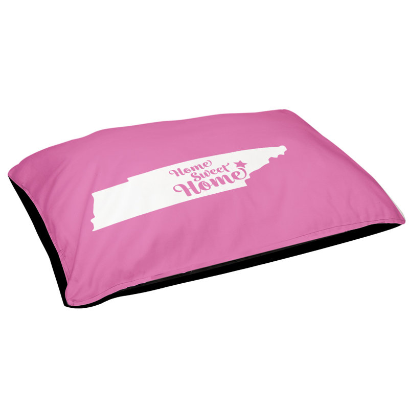 Coussin d'extérieur pour chien Home Sweet, Moyen (l 40 po x P 30 po x H 6,5 po), Vert, Knoxville