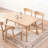 Natural solid oak Dining Tables