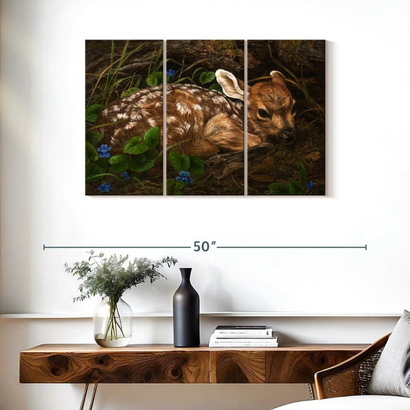 Bambi, 24" H x 38" W