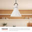 Luminaire suspendu conique à 1 lumière Tiney-88045177-88045174