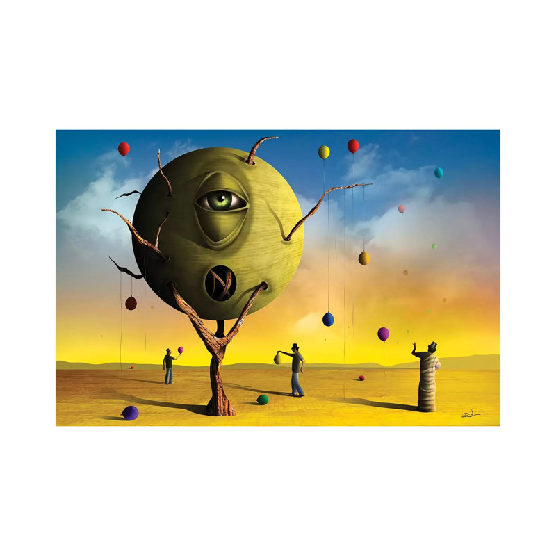 Olho (Eye) by Marcel Caram - Wrapped Canvas Gallery-Wrapped Canvas Giclée, 66.04 cm H x 45.72 cm W x 3.175 cm D