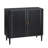 Black 2-Door Cabinet