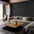 2pc x106" x 12.6" Black Oak Acoustic Wall Paneling, Wood Slat Soundproof Wall Panels (2piece/18.55 sq.ft.)-96333334