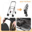 Poussette pliante pour animaux de compagnie pour chats et chiens 4-en-1 Poussette double pour petits et moyens animaux avec chariot convertible-95975319