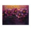 Dahlia vif lavande Dreamscape III - décoration murale en bois de dahlia - sur bois de pin naturel-1004001026