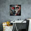  «Look At You 2» par Rey Klimt, art mural sur toile, 18 po x 18 po