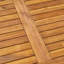 Table de salle à manger élégante / extérieure en bois d'acacia-114040446