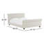 Lit plateforme tapissier avec tête de lit et pied de lit roulés Waverly-1360202816-1352902764