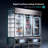 Coolski Commercial Freezer 3 Doors, 82 Inch Reach-in Upright Freezer For Restaurants Bars Bakeries Stores Garages, -13 To -5℉ Temp Control 72 Cu.ft Auto Defrost Fan Cooling, Etl Nsf Approved