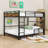 Metal Bunk Bed With Safety Rai-831958646-831958644