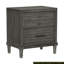 Table de chevet style transitionnel 1pc