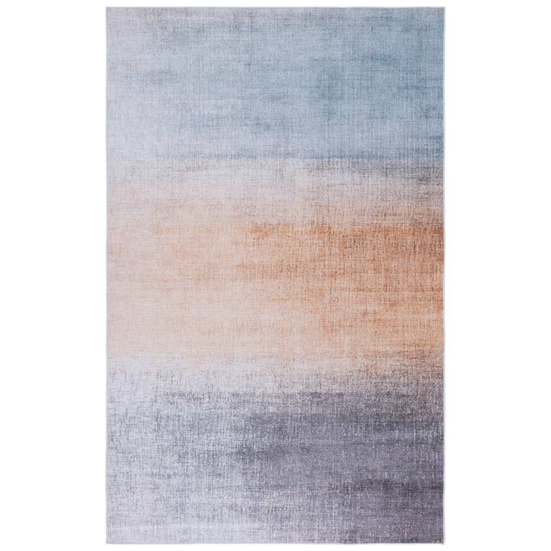Tacoma Performance Machine Washable Abstract Rug, Rectangle 5' x 8'