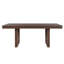 Table de salle à manger à rallonge 60-78 "avec rallonge amovible, table de cuisine en bois pour 4 à 8 personnes, finition noyer-2142016598