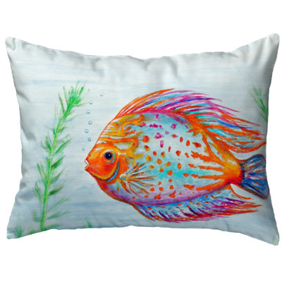  Housse et insert de coussin rectangulaire d'extérieur Fish