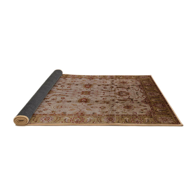 Tapis beige / jaune Glengarry, Rond 6 pi
