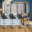 Height Adjustable Swivel Bar Stool-1615655035