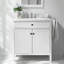 Ensemble de meuble-lavabo sur pied simple 30 po avec lavabo Modern-18067940-18067941