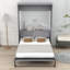 Lit escamotable en bois Halana-1555777458