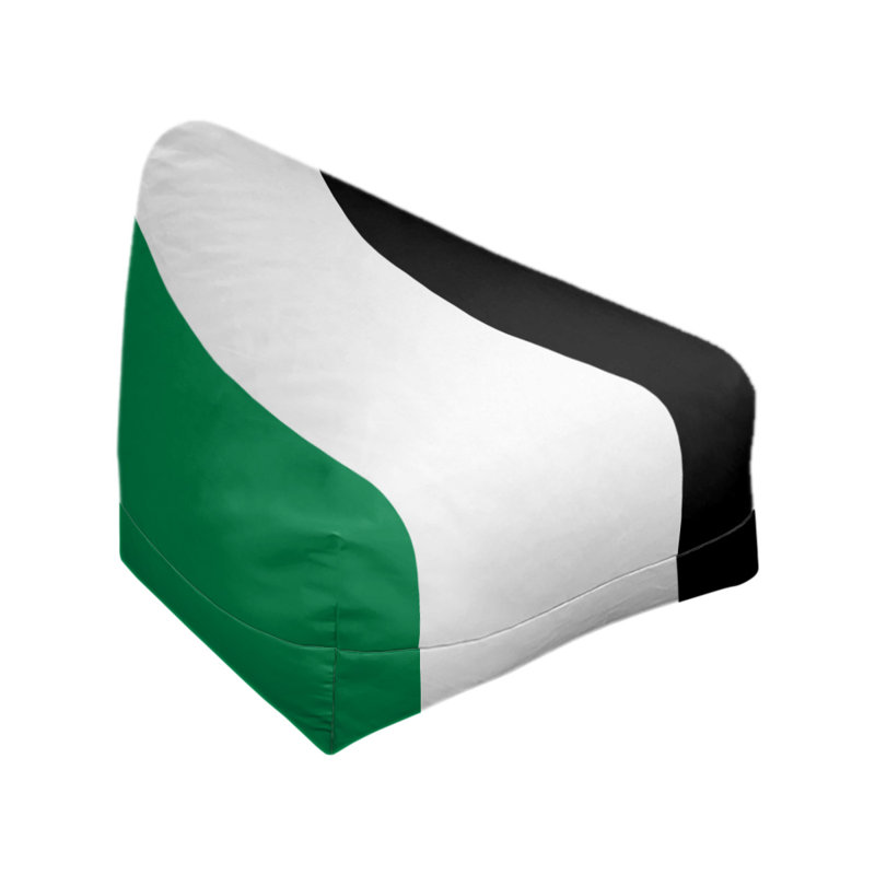 Housse de sac de pois standard Utah, Vert / blanc / noir, 2 po x 27 po x 30 po