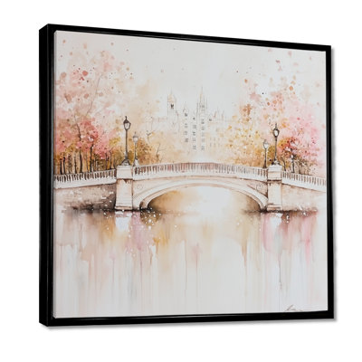 Ha Penny Bridge In Dublin - Dublin Wall Art Print