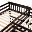 Twin-Twin Over Full L-Shaped Bunk Bed With 3 Drawers, Portable Desk And Wardrobe-1900931584