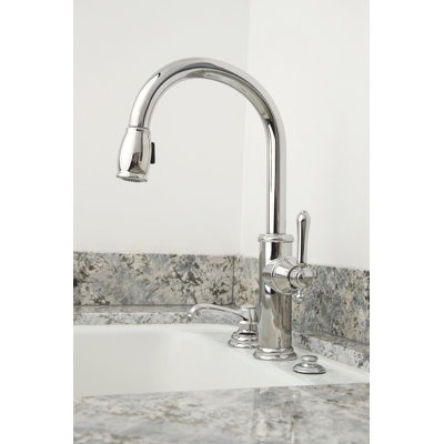 Chesterfield Pull Down Single Handle Kitchen Faucet