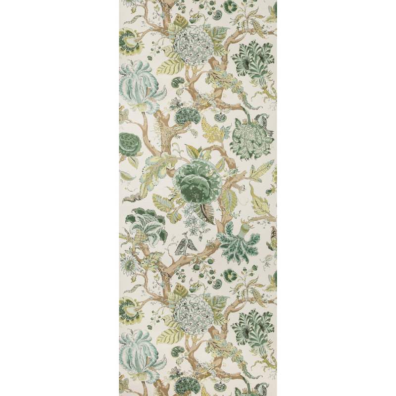 Manor House Adlington Fabric, Green