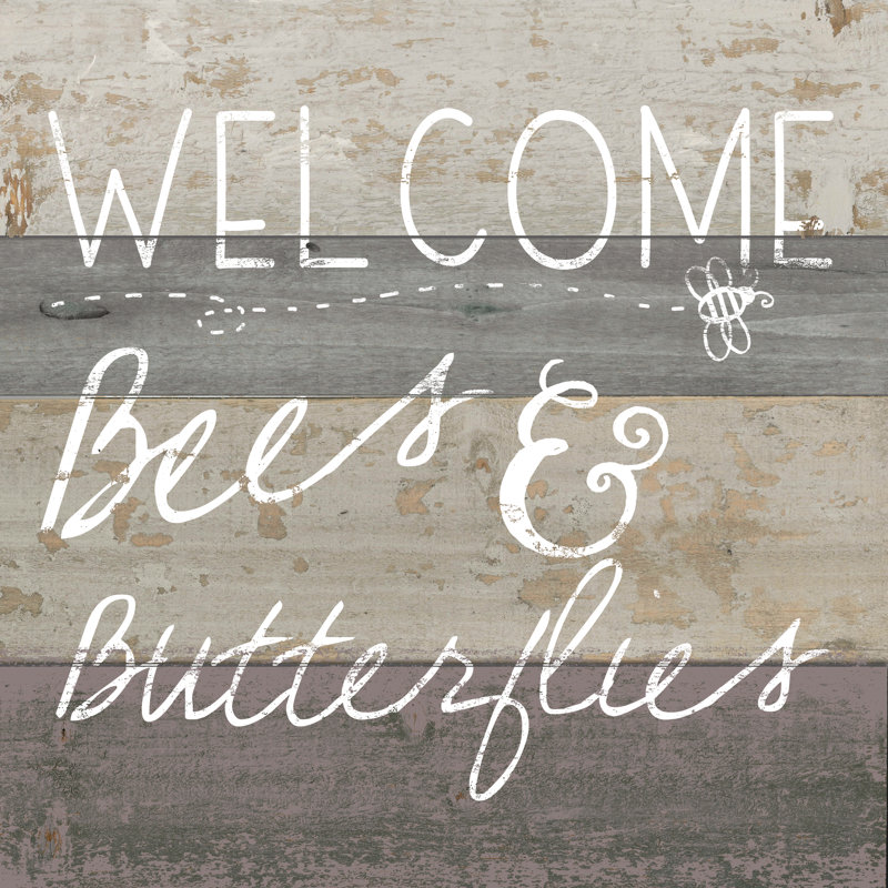 Bees And Butters - Wrapped Canvas Print, 30cm H x 30cm W x 3.8cm D