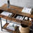 Bamburgh 39.4'' Console Table
