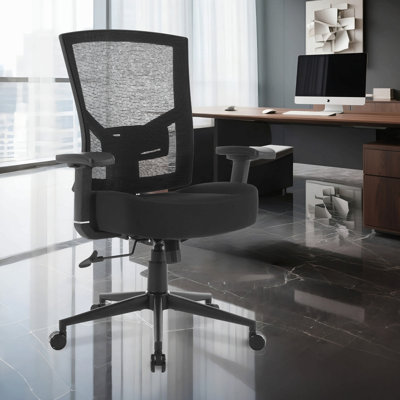 Grande et grande chaise de bureau de 600 lb avec un soutien lombaire pour un travail quotidien de huit heures en filet ergonomique