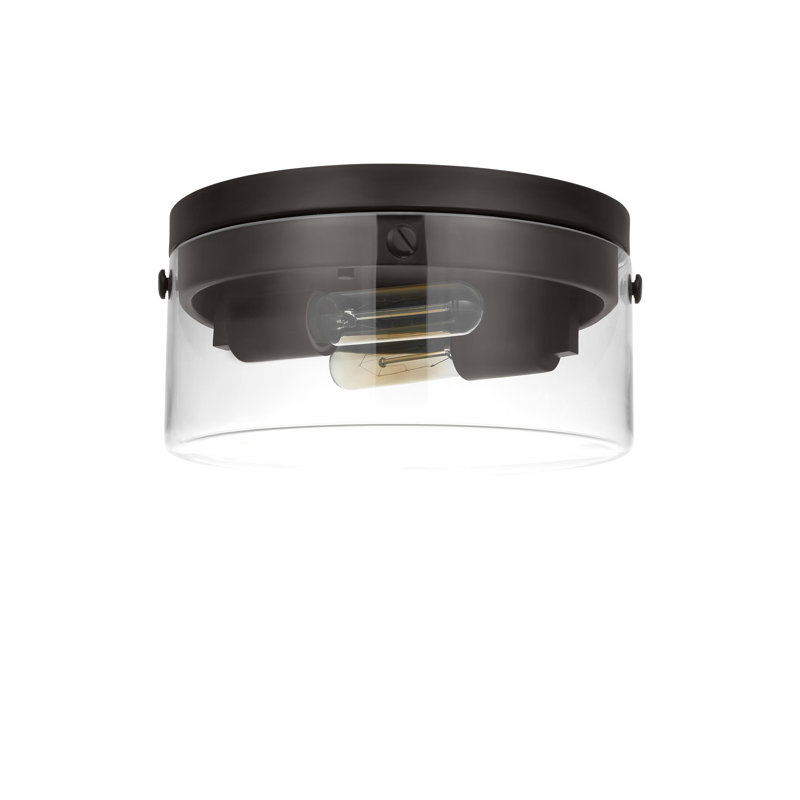 Garrett 2 - Light Flush Mount, 5.5" H x 11.38" W x 11.38" D