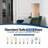 Dukinfield Linen floor lamp