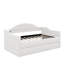 Lit de jour simple capitonné en velours avec couchette et ports de charge USB et Type-C-114355614