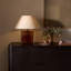 Saylor Table Lamp-Brown Cast Glass
